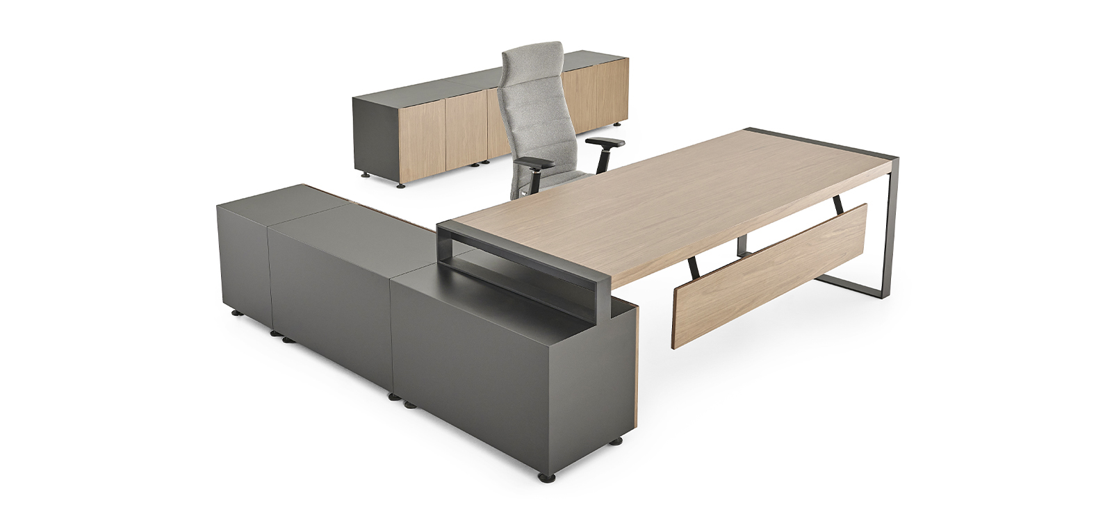 Zivella UK Office Furniture & Ideas » Norm Executive Desk